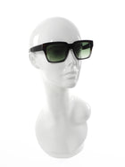 Andy Wolf Dark Brown Square Acetate Square Sunglasses