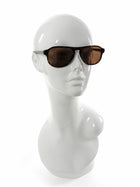 Bottega Veneta Triangle Stud Brown Acetate Aviator Sunglasses - BV1292S