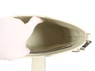 Gucci Ivory Calfskin Tritone Stripe Web Small Bucket Bag