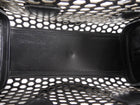Alexander McQueen Black Patent Honeycomb Leather Heroine Bag