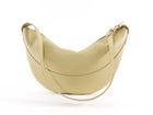The Row Boulder Beige Leather Jouve Shoulder Bag