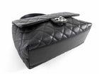 Chanel Black Lambskin Quilted Medium Kelly Flap Bag