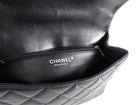 Chanel Black Lambskin Quilted Medium Kelly Flap Bag