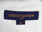 Louis Vuitton Light Blue Denim Vachetta Patch Staple Hardware Tapered Jeans - 32