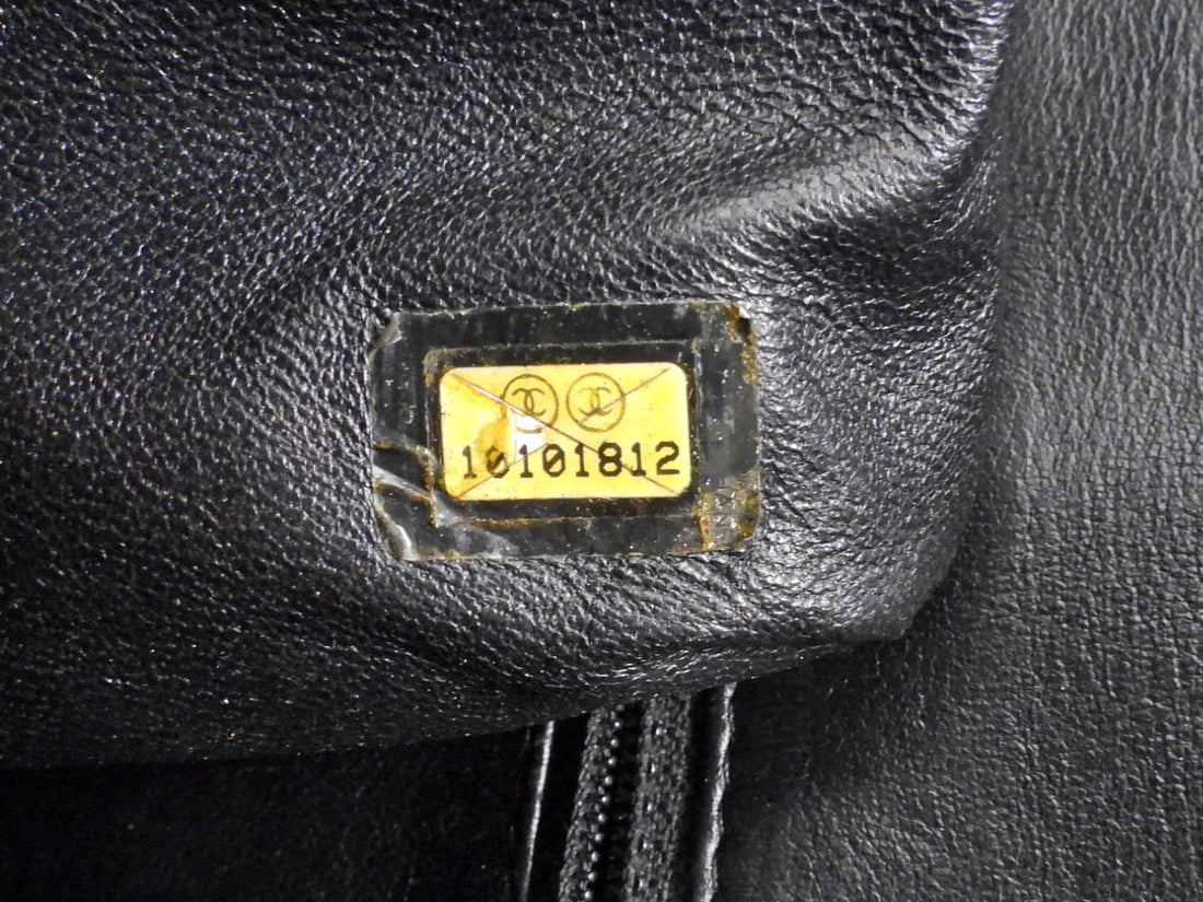 Chanel Black Lambskin Quilted Medium Kelly Flap Bag