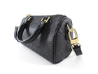 Louis Vuitton Black Monogram Empriente Leather Nano Speedy Bag