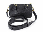 Louis Vuitton Black Monogram Empriente Leather Nano Speedy Bag
