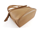Loewe Toffee Brown Grained Calfskin Mini Puzzle Bag