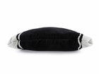 Saint Laurent Rive Gauche Black and White Terry Cloth Convertible Towel Tote