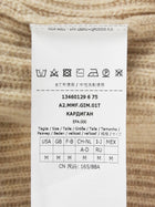 Max Mara Oatmeal Villar Cashmere Rib Long Cardigan Sweater - M