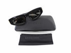 Balenciaga Black BB Cat Eye Sunglasses