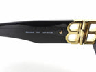 Balenciaga Black BB Cat Eye Sunglasses
