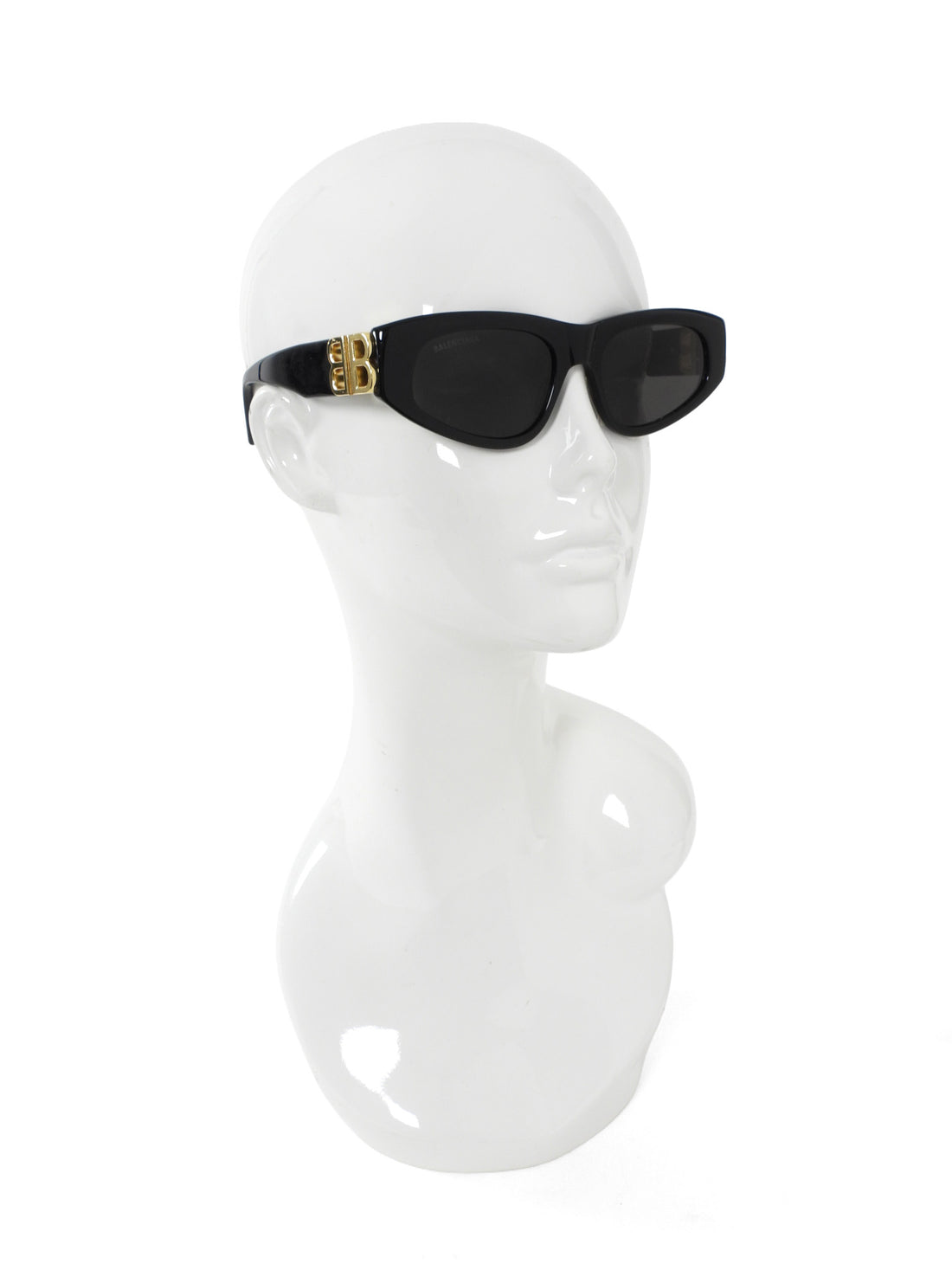 Balenciaga Black BB Cat Eye Sunglasses