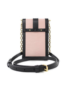 Louis Vuitton Rose Ballerine Epi Leather Vertical Trunk Pochette Shoulder Bag