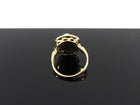 Antique Victorian 14k Turquoise Diamond Cluster Ring - 6