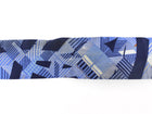 Hermes Navy Blue Brown Cavalcadour Silk Twilly Scarf