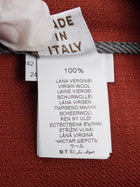 Brunello Cucinelli Paprika Red Wool 2pc Woven Pants Suit - IT 42 / 6
