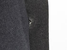 Hermes Black Canvas Toile and Leather Herbag Pochette Clutch Bag