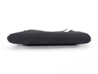 Hermes Black Canvas Toile and Leather Herbag Pochette Clutch Bag