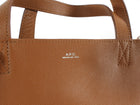 A.P.C. Tan Brown Medium Cabas Maiko Tote