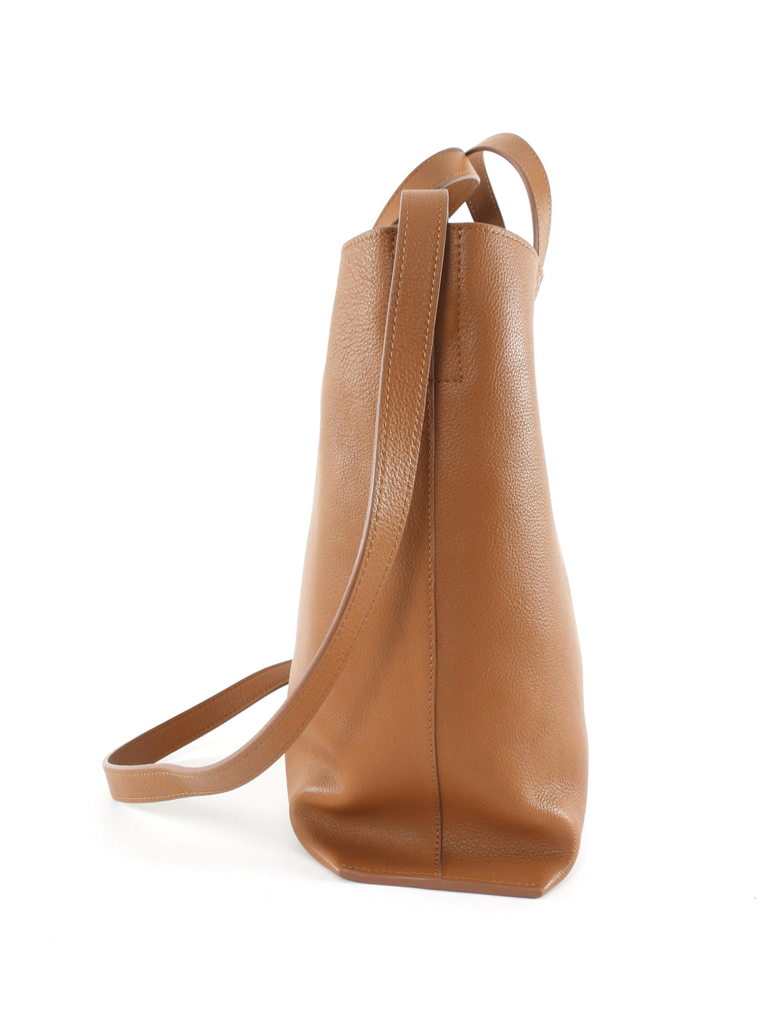 A.P.C. Tan Brown Medium Cabas Maiko Tote