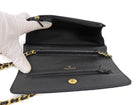 Chanel Black Quilted Leather 19 Chain CC Wallet on Chain