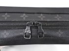 Louis Vuitton Black Grey Monogram Eclipse Coated Canvas Soft Trunk Crossbody Bag