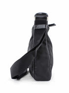 Prada Black Nylon Web Strap Crossbody Messenger Bag