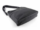 Prada Black Nylon Web Strap Crossbody Messenger Bag