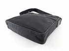 Prada Black Nylon Web Strap Crossbody Messenger Bag