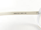 Chanel Sport Vintage 2000's White Grey Gradient Shield Sunglasses