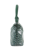 Goyard Green Goyardine Boheme Hobo Shoulder Bag