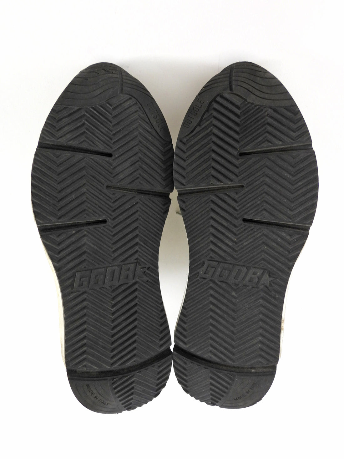 Golden Goose Grey Suede and Nylon Running Sole Sneakers - 39