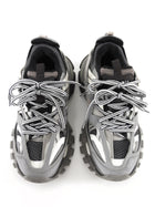 Balenciaga Grey and White Combo Track Sneakers - 36