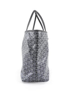 Goyard Grey Goyardine Coated Canvas Saint Louis PM Tote with Pouch