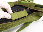 Balenciaga Light Olive Green Lambskin Leather Motocross Giant 12 First Bag