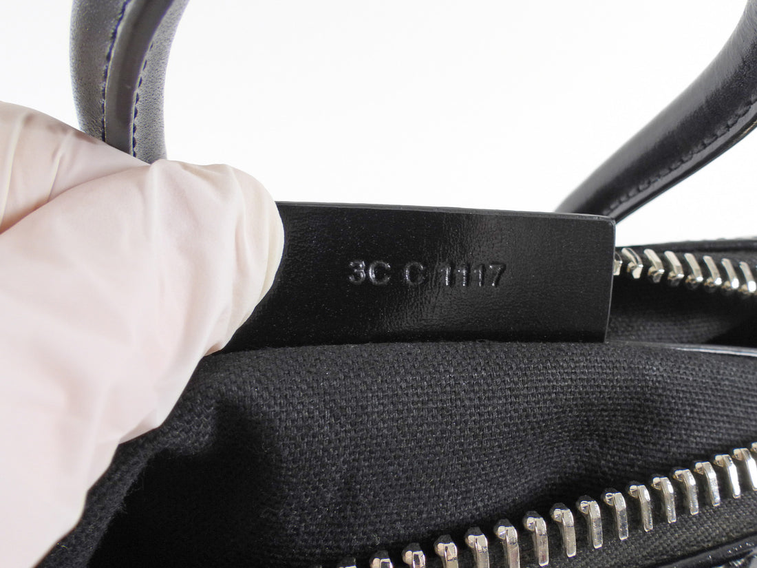 Givenchy Black Leather Mini Antigona Two Way Bag