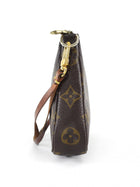 Louis Vuitton Brown 2001 Vintage Monogram Pochette Accessoires Bag
