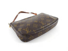 Louis Vuitton Brown 2001 Vintage Monogram Pochette Accessoires Bag