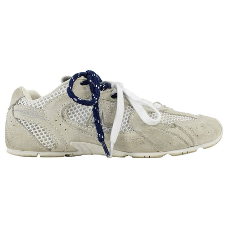 Miu Miu x New Balance White 530 SL Suede Mesh Combo Sneakers - 37