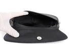 Christian Dior Vintage 2001 Perforated Cannage Leather Denim Baguette Bag