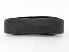Christian Dior Vintage 2001 Perforated Cannage Leather Denim Baguette Bag