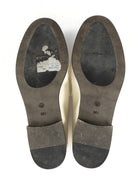 The Row Ivory Soft Leather Loafers - 36.5