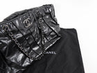 Chanel Black CC Glazed Leather Large Twisted East/West Chain Tote Bag
