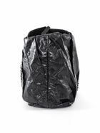 Chanel Black CC Glazed Leather Large Twisted East/West Chain Tote Bag