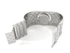 Gucci Silver Tone Stainless Steel Twirl Watch Bracelet