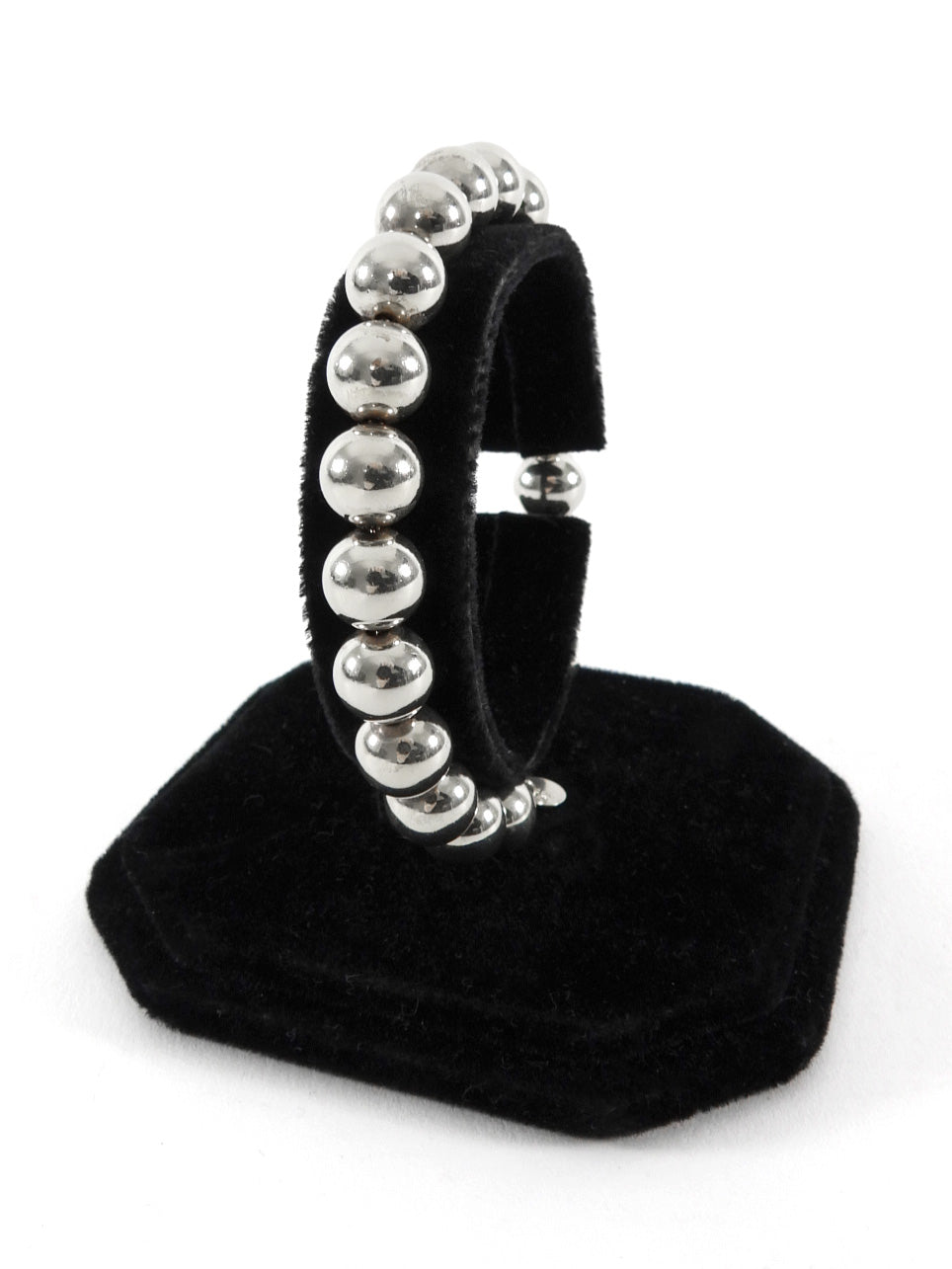 Tiffany & Co. Sterling Silver 10mm Ball Bracelet - Large