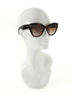 Tom Ford Brown Tortoise Shell Cara TF940 Cat Eye Sunglasses