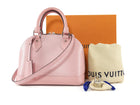 Louis Vuitton Light Pink Epi Alma BB Crossbody Bag