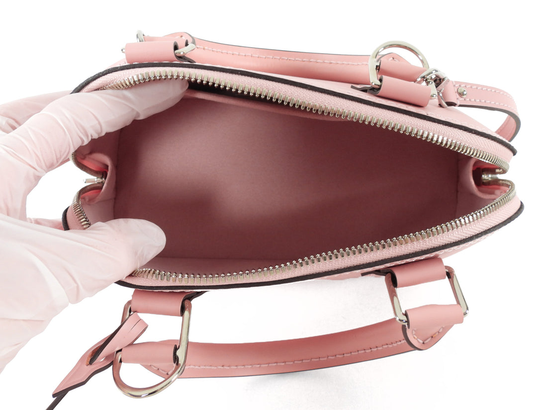 Louis Vuitton Light Pink Epi Alma BB Crossbody Bag